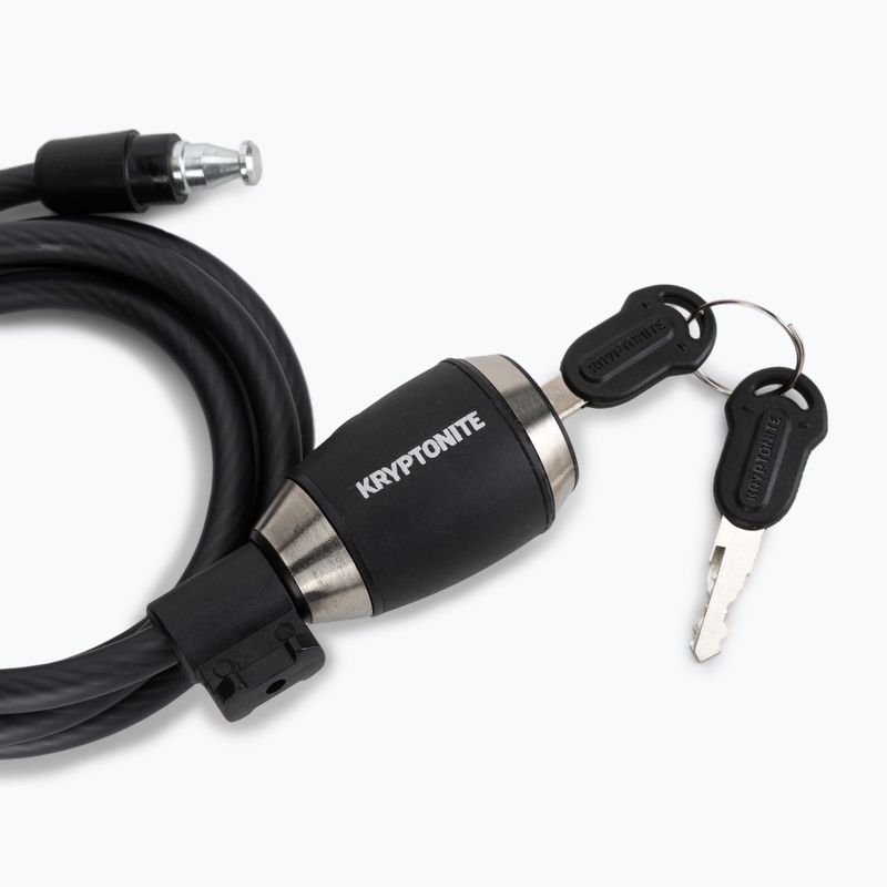 Zapięcie rowerowe Kryptonite KryptoFlex 815 Key Cable black 3