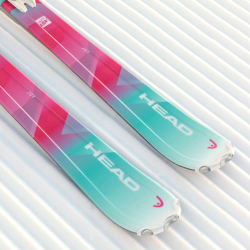 Narty zjazdowe dziecięce HEAD Joy Easy JRS + wiązania Jrs 7.5 GW CA 2025 mint/pink 8