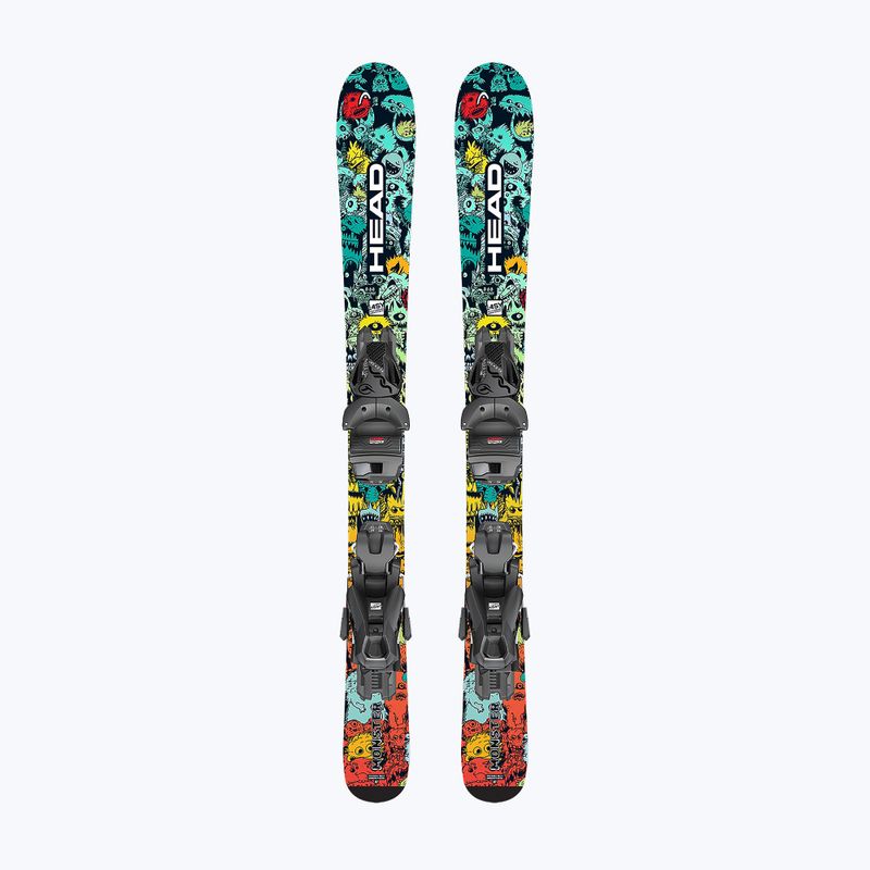 Narty zjazdowe dziecięce HEAD Monster Easy JRS + wiązania Jrs 4.5 GW CA multicolour