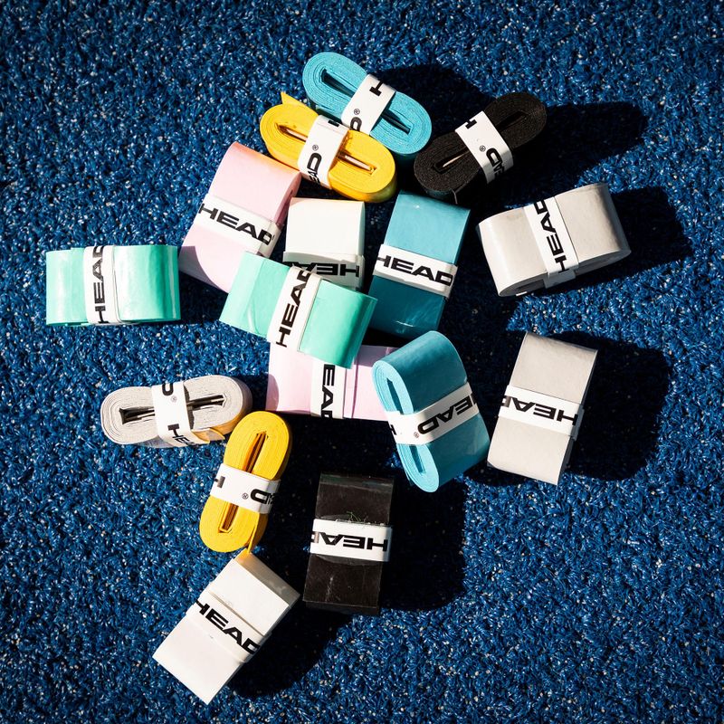 Owijki do rakiet do padla HEAD Padel Pro 3 szt. yellow 3