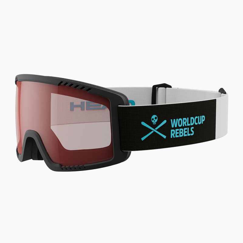 Gogle narciarskie dziecięce HEAD Contex Youth red/wcr/red 5