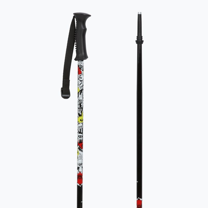 Kije narciarskie dziecięce HEAD Monster Team Jr black/white 3
