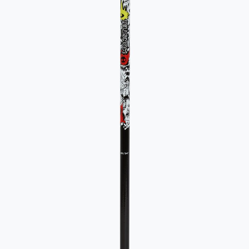 Kije narciarskie dziecięce HEAD Monster Team Jr black/white 4