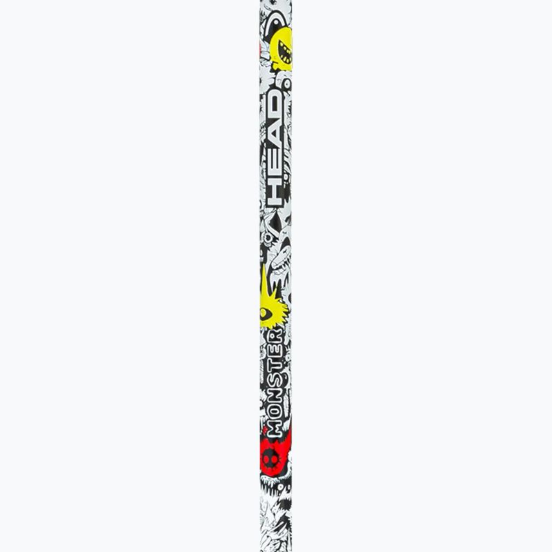 Kije narciarskie dziecięce HEAD Monster Team Jr black/white 8