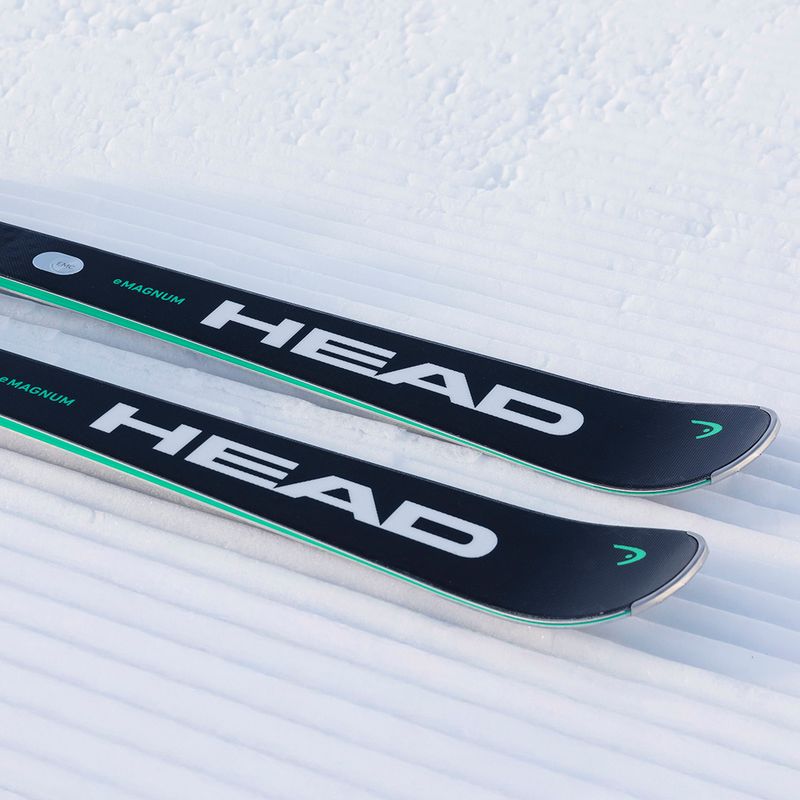 Narty zjazdowe HEAD Supershape e-Magnum SW BB-PR + wiązania PRD 12 GW black/green 11