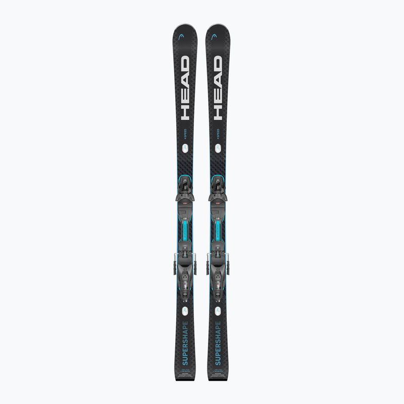 Narty zjazdowe HEAD Supershape e-Speed SW BB-PR + wiązania PRD 12 GW black/blue