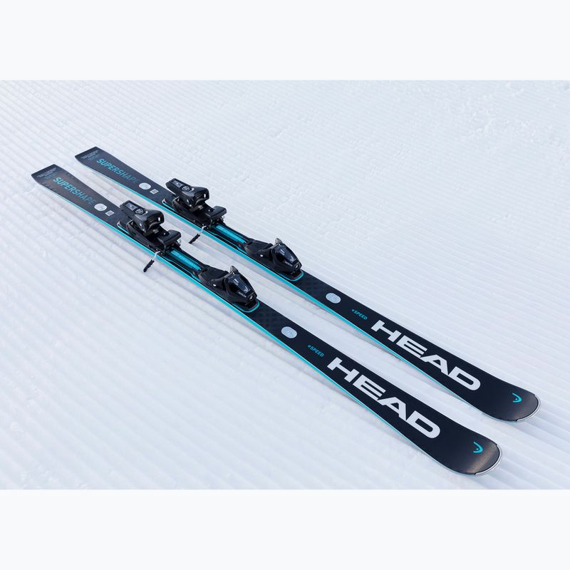 Narty zjazdowe HEAD Supershape e-Speed SW BB-PR + wiązania PRD 12 GW black/blue 10