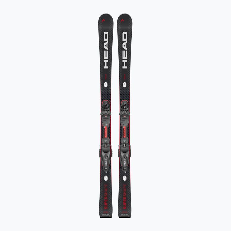 Narty zjazdowe HEAD Supershape e-Rally SW BB-PR + PRD 12 GW black/red