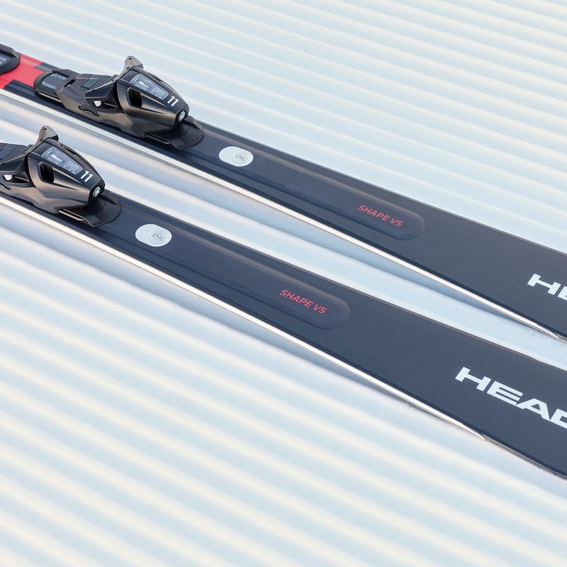 Narty zjazdowe HEAD Shape e.V5 AMT-PR + wiązania PR 11 GW anthracite/red 8