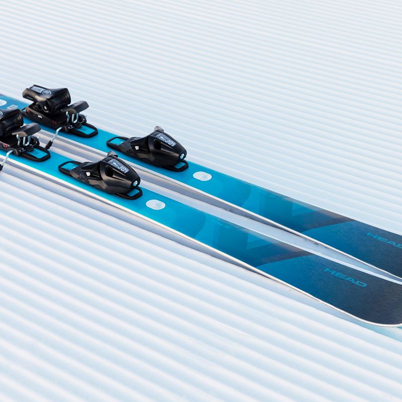 Narty zjazdowe damskie HEAD e-Super Joy SW SLR BB Joy Pro + wiązania Joy 11 GW SLR blue/black 13