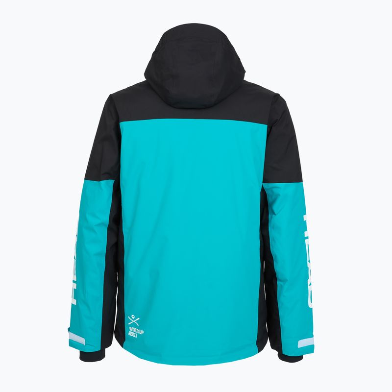 Kurtka narciarska męska HEAD Race Nova black/blue 2