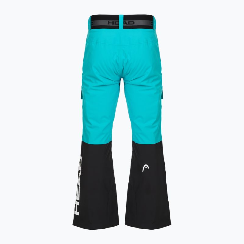 Spodnie narciarskie męskie HEAD Race Nova black/blue 2