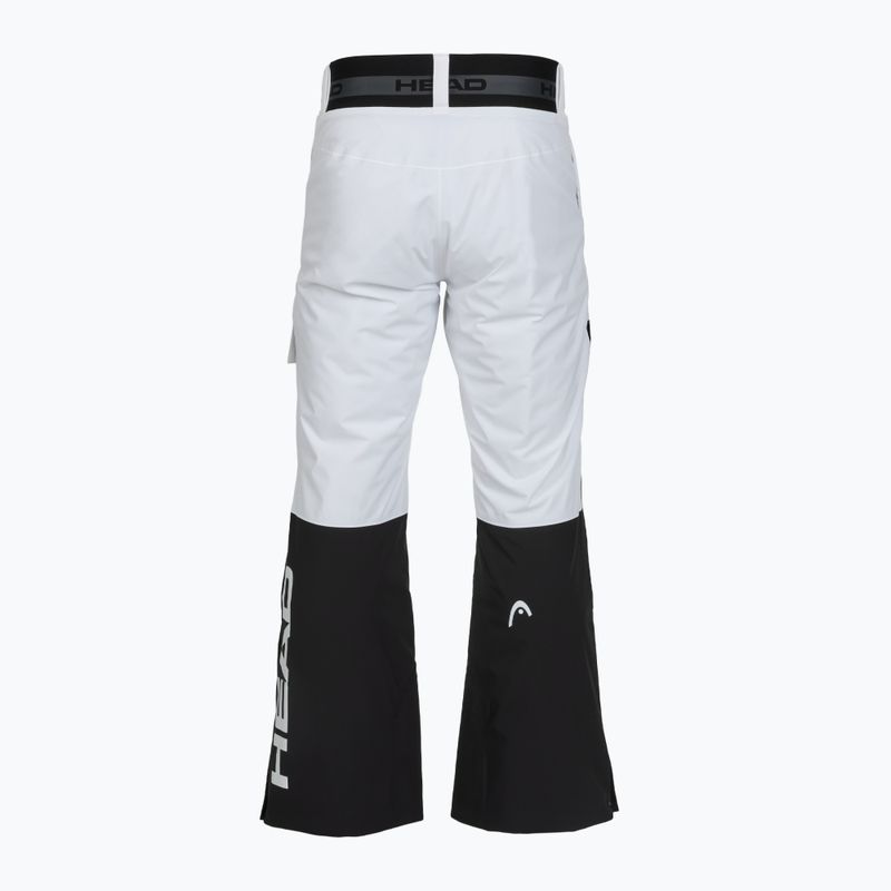 Spodnie narciarskie męskie HEAD Race Nova black/white 2