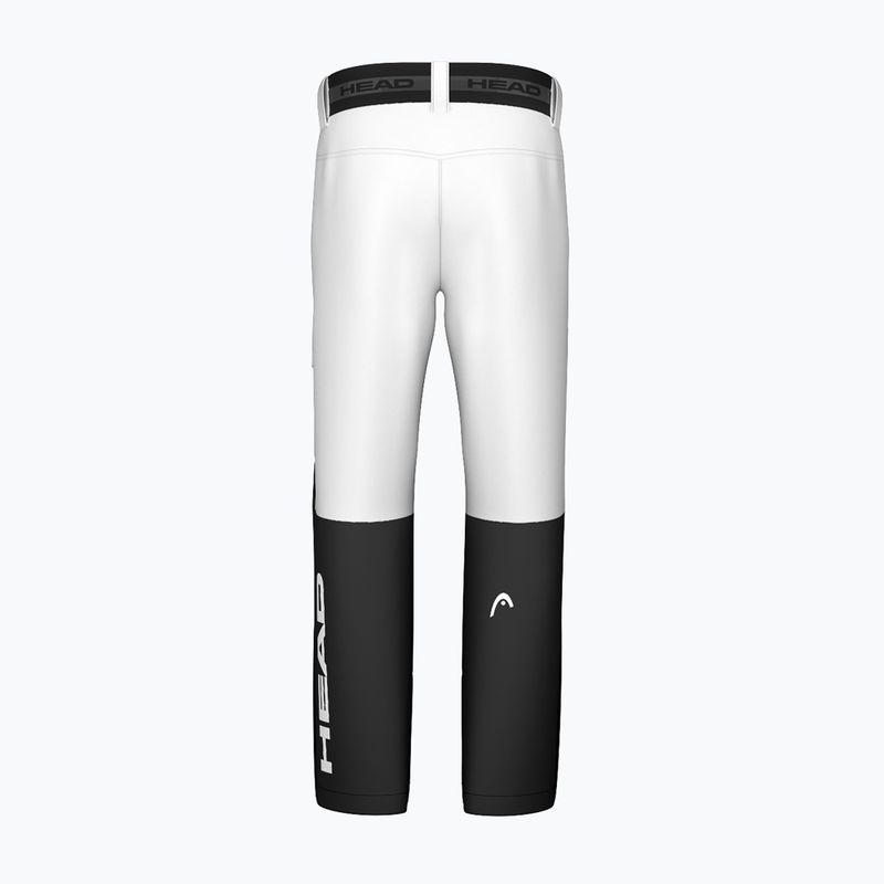 Spodnie narciarskie męskie HEAD Race Nova black/white 7