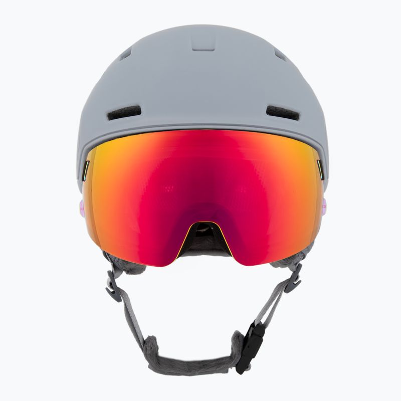Kask narciarski HEAD Rachel Pro grey/red yellow 2