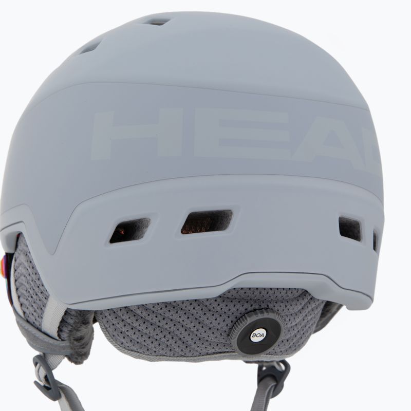 Kask narciarski HEAD Rachel Pro grey/red yellow 7