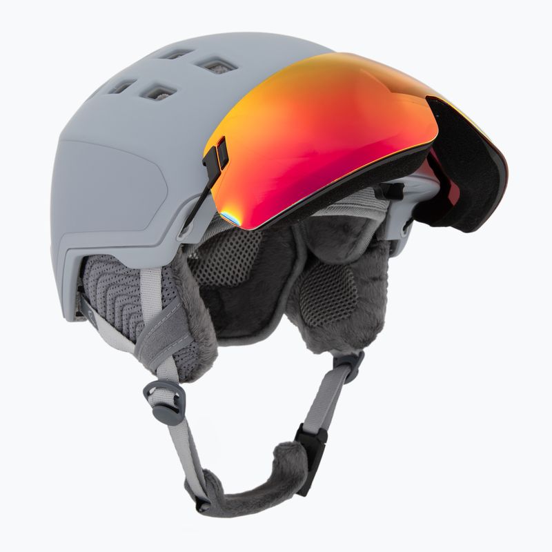 Kask narciarski HEAD Rachel Pro grey/red yellow 9