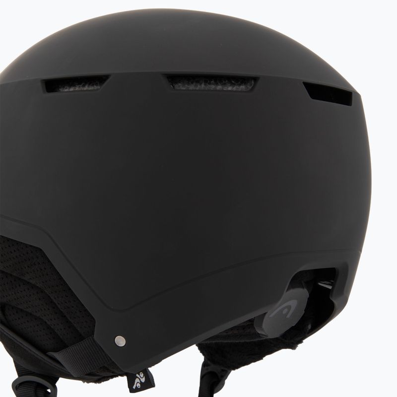 Kask narciarski HEAD Cinema black/silver red 8