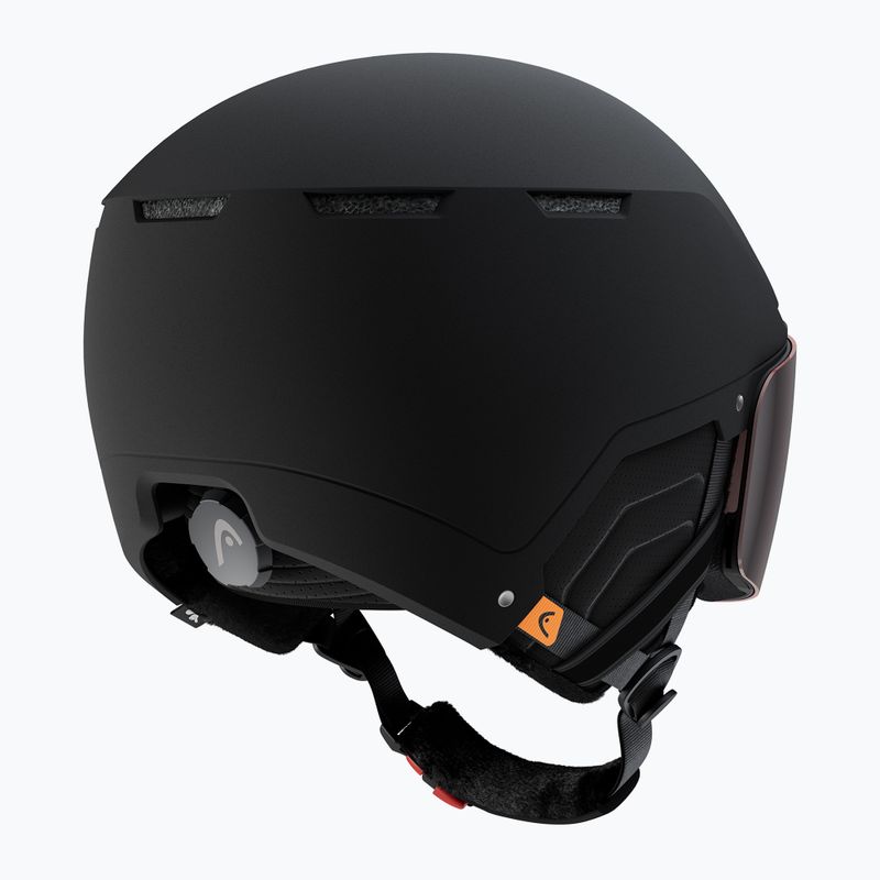 Kask narciarski HEAD Cinema black/silver red 11