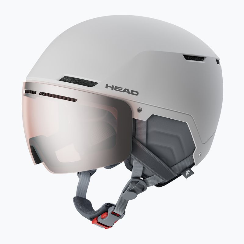 Kask narciarski HEAD Cinema W white/silver red 10