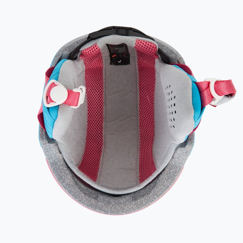 Kask narciarski dziecięcy HEAD Maja Set + Gogle Jr pink/blue/silver red 7