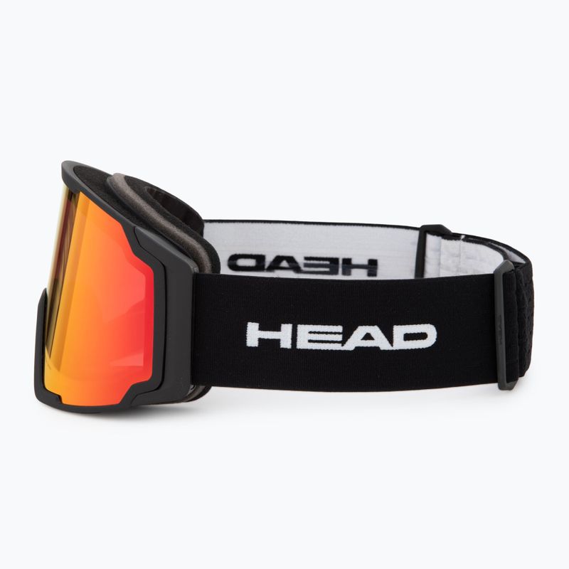 Gogle narciarskie HEAD Neves L red/black/fmr yellow red 4