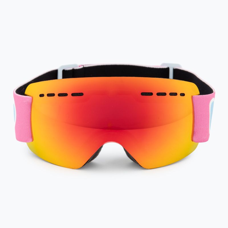 Gogle narciarskie dziecięce HEAD Solar fmr red/fmr yellow red 3