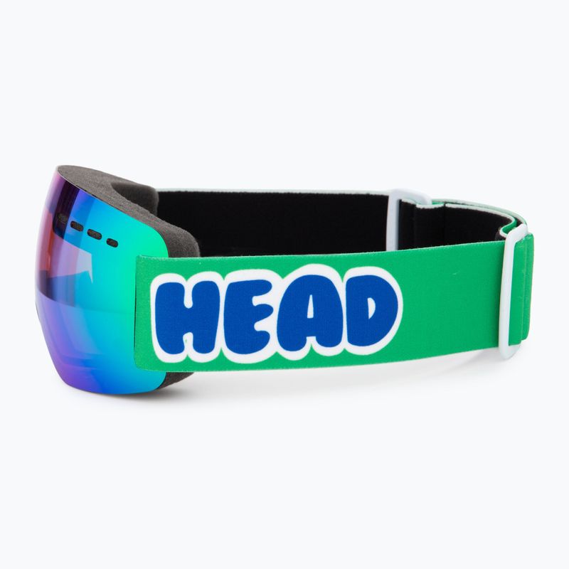 Gogle narciarskie dziecięce HEAD Solar fmr blue/fmr blue 4