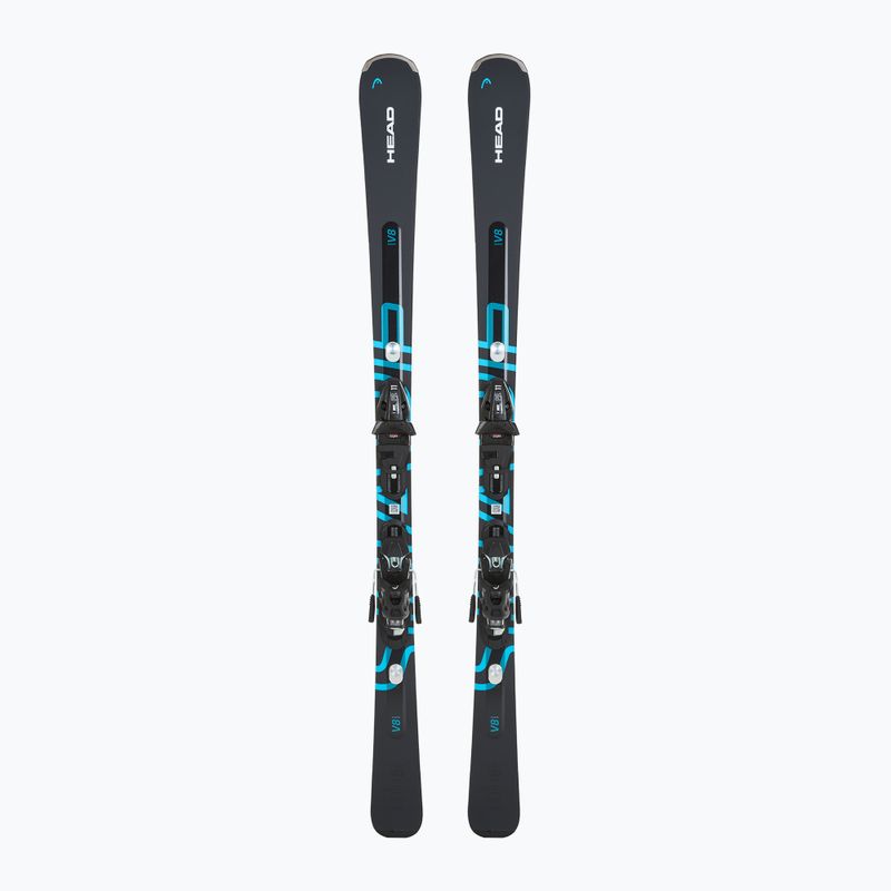 Narty zjazdowe HEAD Shape e-V8 SW AMT-PR + wiązania PR 11 GW 2024 anthracite/blue