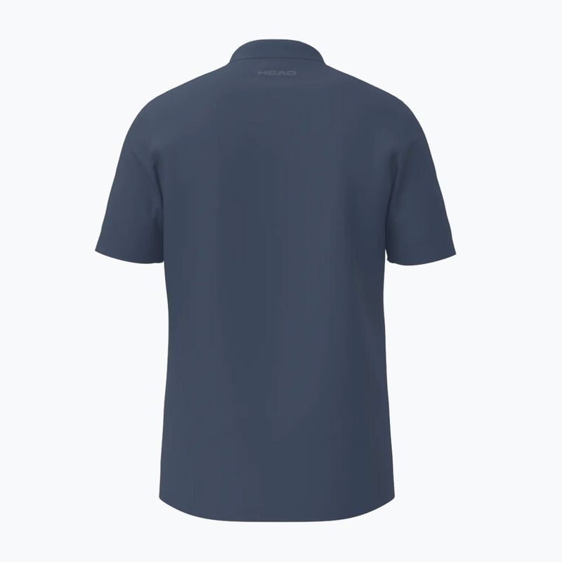 Koszulka tenisowa polo męska HEAD Club 25 Tech Polo navy 8