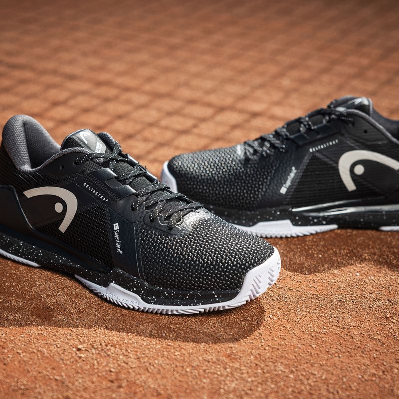 Buty do tenisa męskie HEAD Sprint Pro 4.0 SF Clay black/ white 10