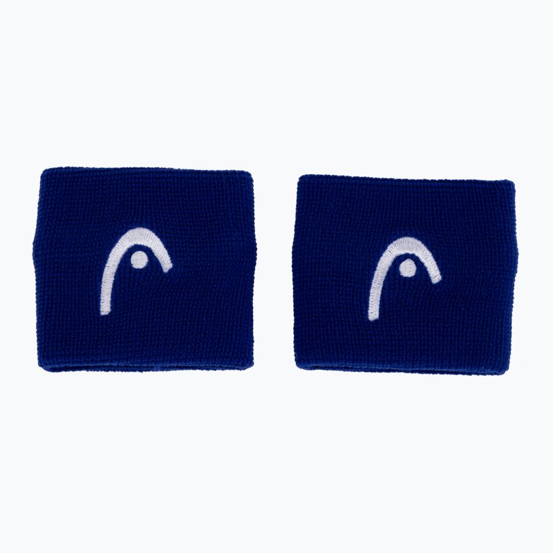 Frotki na nadgarstek HEAD Wristband 2.5" 2 szt. blue 2