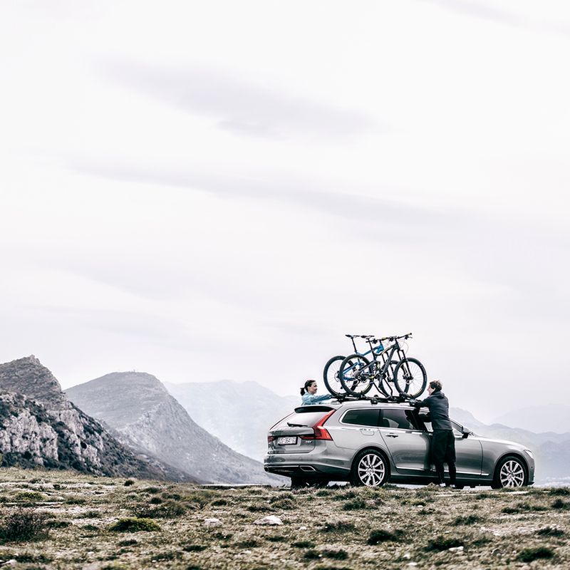 Bagażnik rowerowy dachowy Thule ProRide black 14