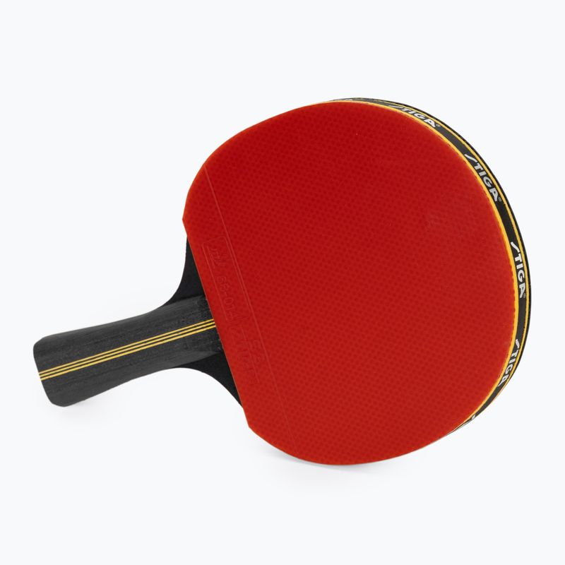 Rakietka do tenisa stołowego STIGA Trinity V2 3-Star black/red 3