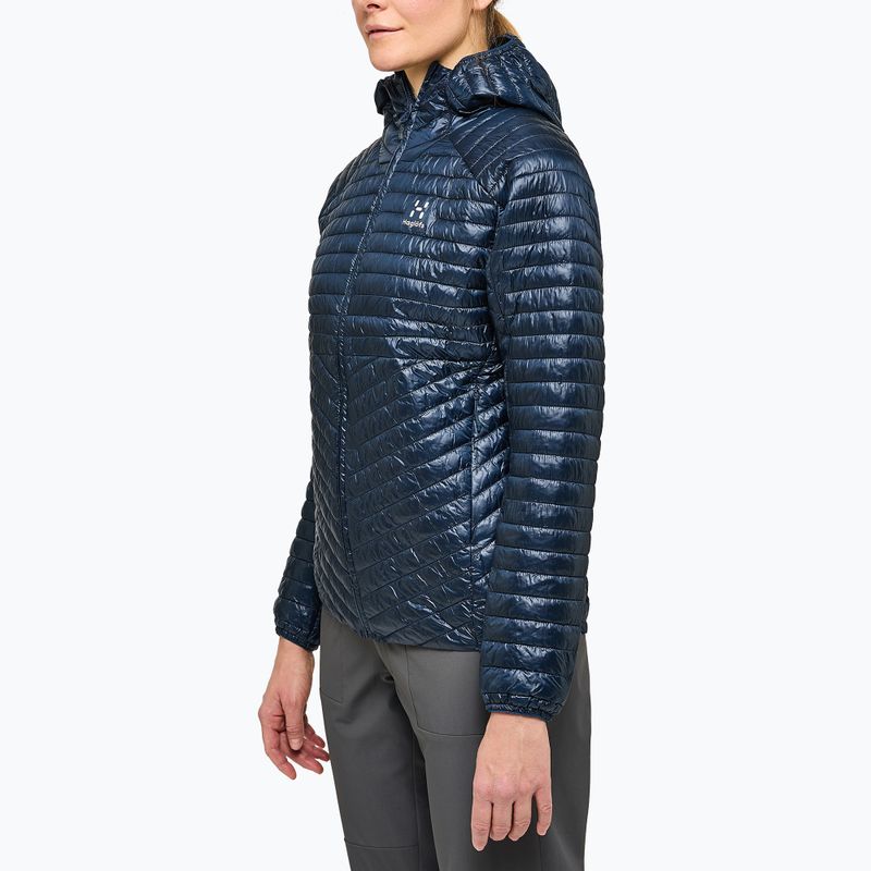 Kurtka damska Haglöfs L.I.M Mimic Hood tarn blue 2