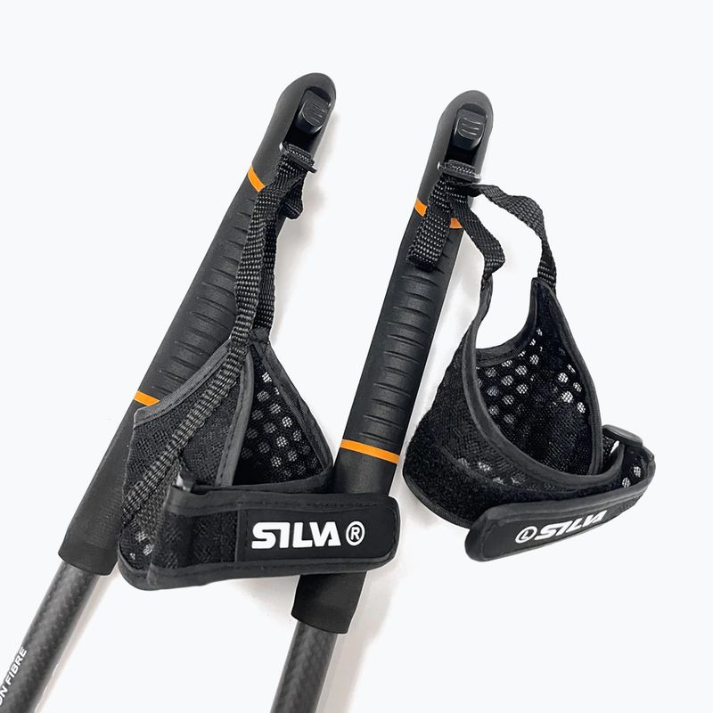 Paski do kijków biegowych Silva Running Poles Wrist black 5