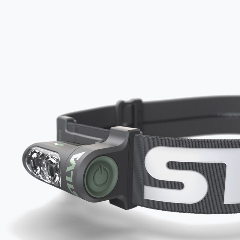 Latarka czołowa Silva Trail Runner Free 2 Ultra szara 3
