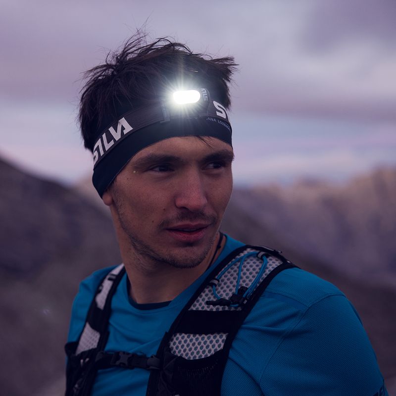 Latarka czołowa Silva Trail Runner Free 2 Ultra szara 12