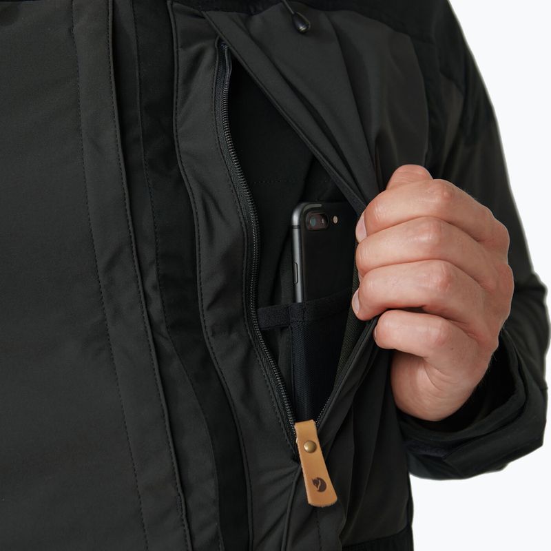 Kurtka przeciwwiatrowa męska Fjällräven Keb black 5