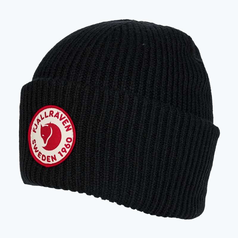 Czapka zimowa Fjällräven 1960 Logo Hat black 4