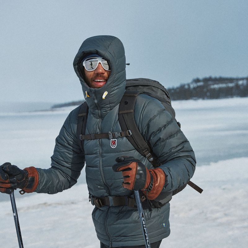 Kurtka puchowa męska Fjällräven Expedition Pack Down Hoodie navy 7