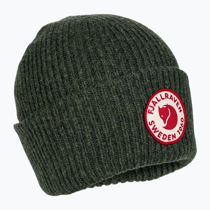 Czapka zimowa Fjällräven 1960 Logo Hat deep forest 2