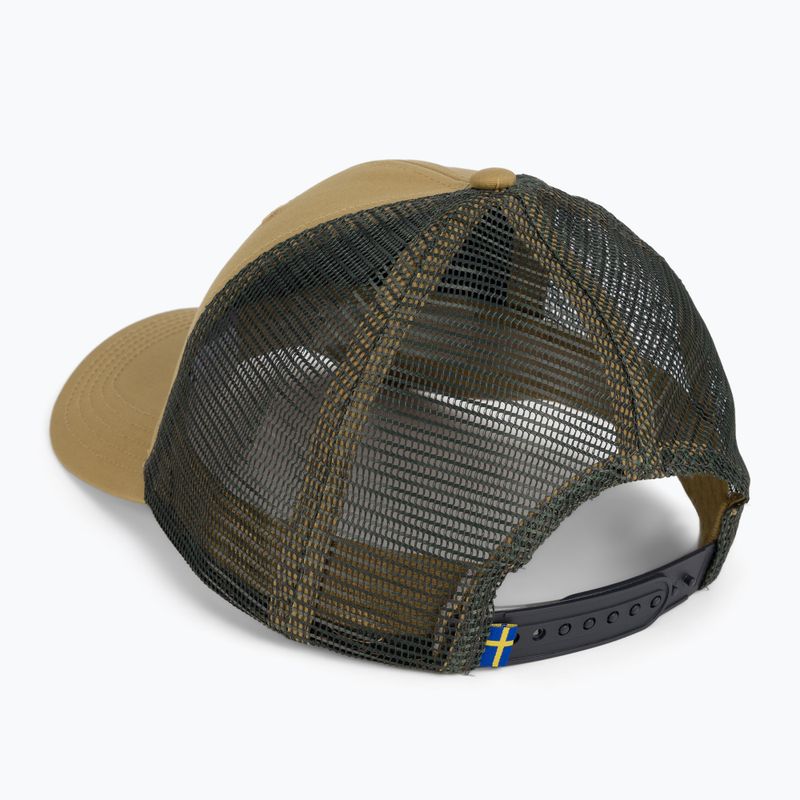 Czapka z daszkiem Fjällräven 1960 Logo Langtradarkeps buckwheat brown 3