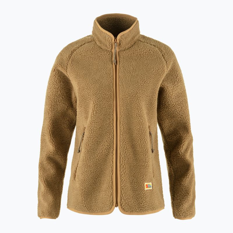Bluza damska Fjällräven Vardag Pile buckwheat brown 5