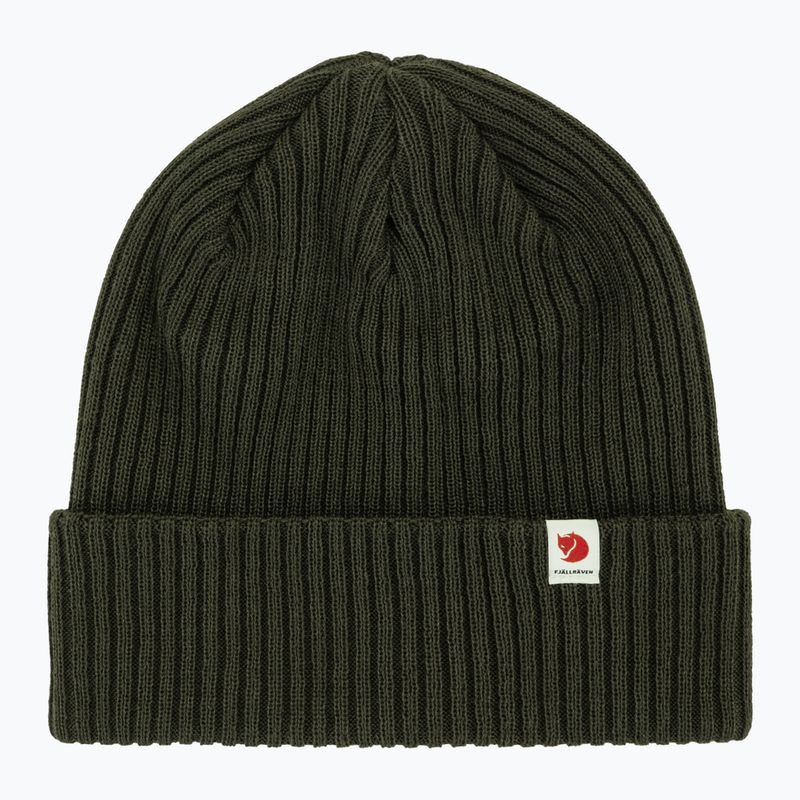 Czapka zimowa Fjällräven Rib Hat deep forest