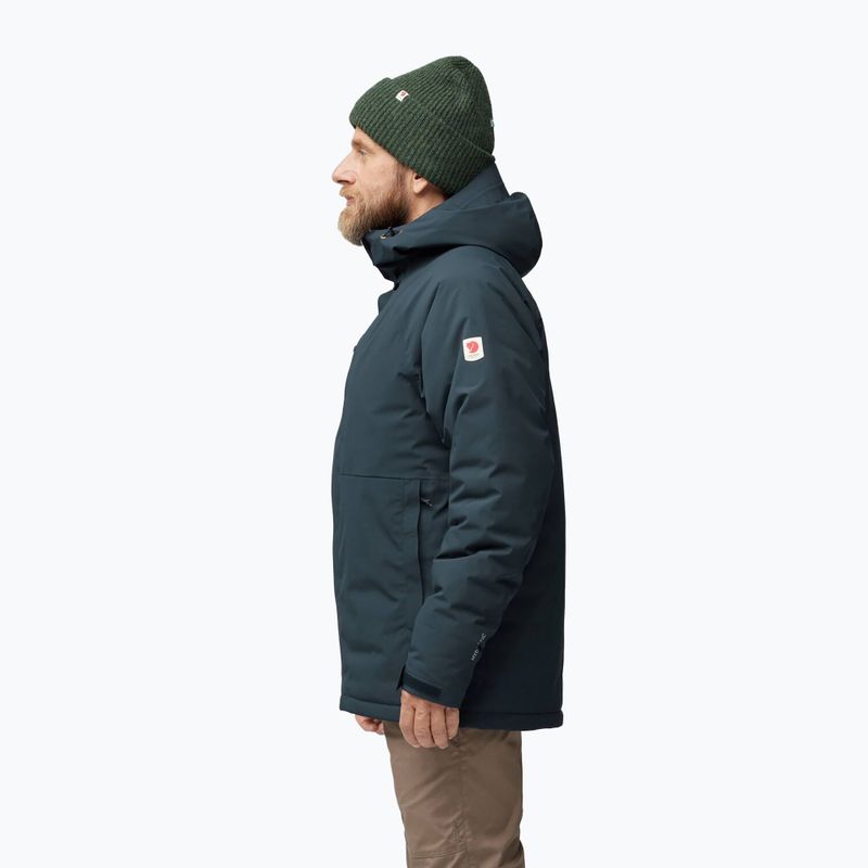 Kurtka przeciwdeszczowa męska Fjällräven HC Hydratic Padded Trail dark navy 4