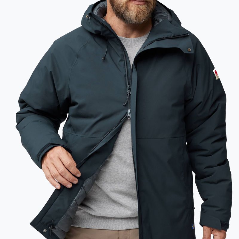 Kurtka przeciwdeszczowa męska Fjällräven HC Hydratic Padded Trail dark navy 6