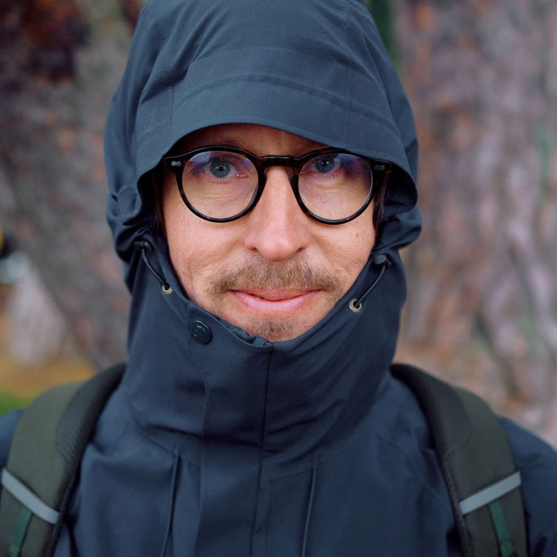 Kurtka przeciwdeszczowa męska Fjällräven HC Hydratic Padded Trail dark navy 17