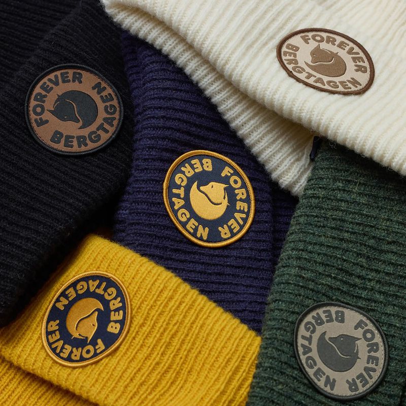 Czapka zimowa Fjällräven Bergtagen Forever Wool dark navy 4