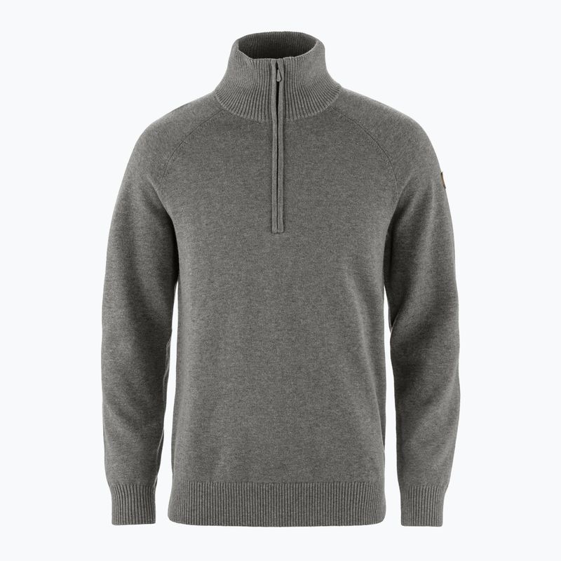 Sweter męski Fjällräven Övik Lite Half Zip grey